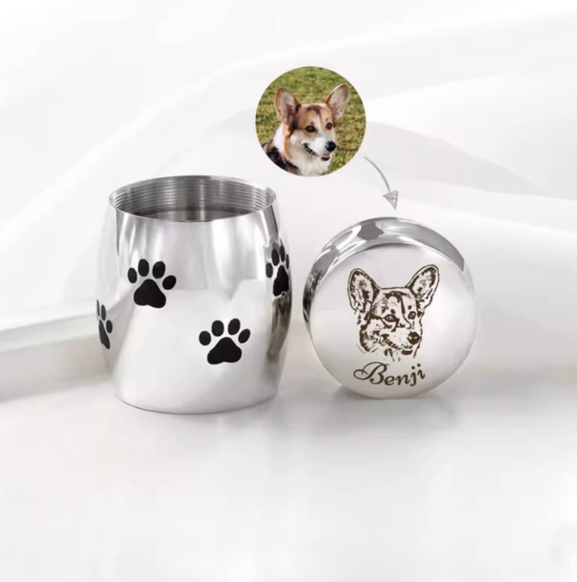 骨灰毛髮紀念罐 - Uglysui